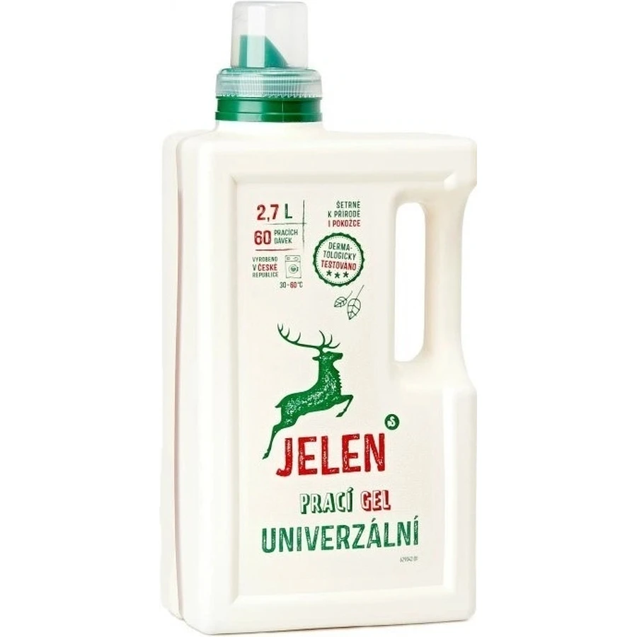 Гель для прання Deer 2,7л Універсальний 60P 1×2,7л, Універсальний гель для прання: ціни та характеристики