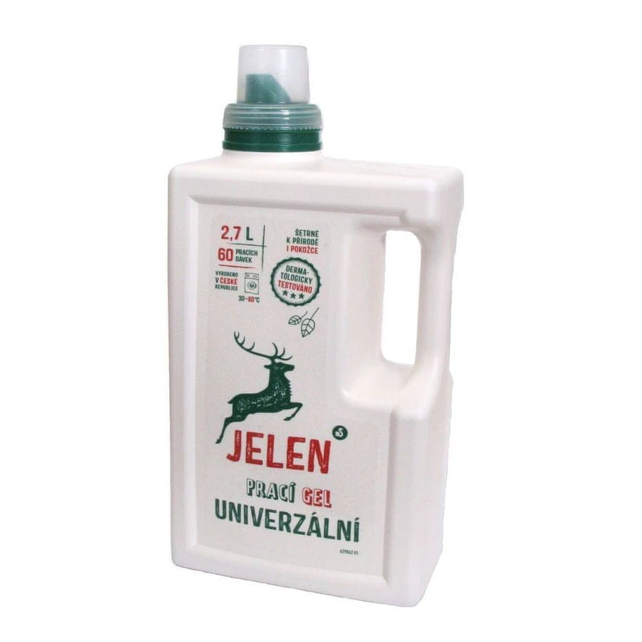 Гель для прання Deer 2,7л Універсальний 60P 1×2,7л, Універсальний гель для прання: ціни та характеристики