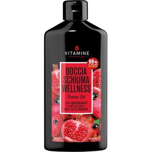 Гель для душа Vitamine Wellness Гранат и черная смородина 400 мл
