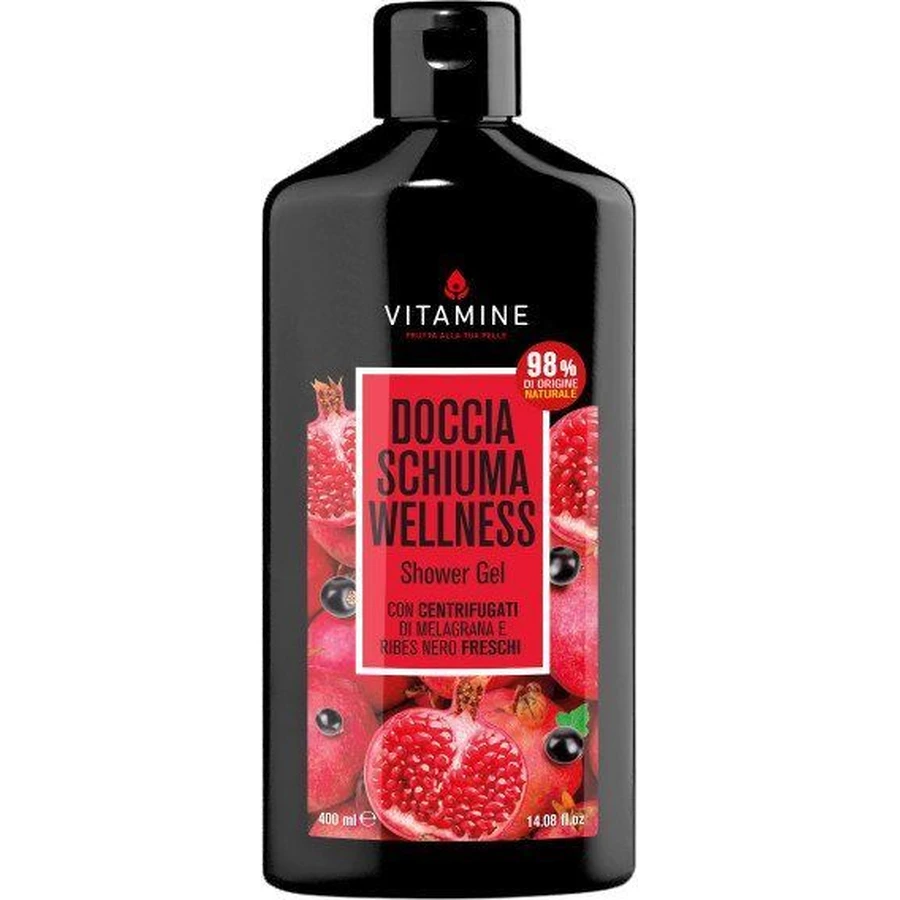 Гель для душа Vitamine Wellness Гранат и черная смородина 400 мл: цены и характеристики