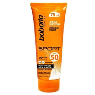 Солнцезащитный крем SPF 50 Sport Sun Cream, 75 мл, Babaria