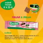 Goodies Овсяные батончики с малиной и яблоком 6 x 23 г: цены и характеристики