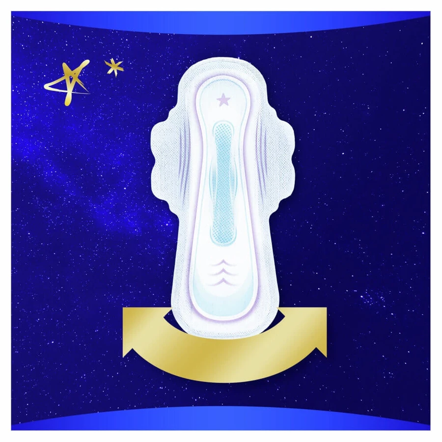 Always Ultra Secure Night, гигиенические салфетки с крылышками, размер 5, экстра, 10 штук: цены и характеристики