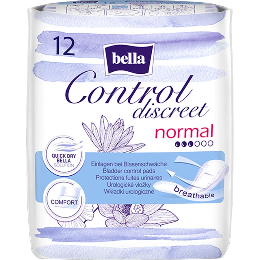 Прокладки урологические Bella Control Discreet Normal №12 : цены и характеристики