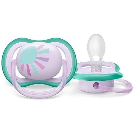 Philips AVENT Соска-пустушка Ultra air picture 0-6м сонечко 1шт 1×1шт, пустушка: ціни та характеристики