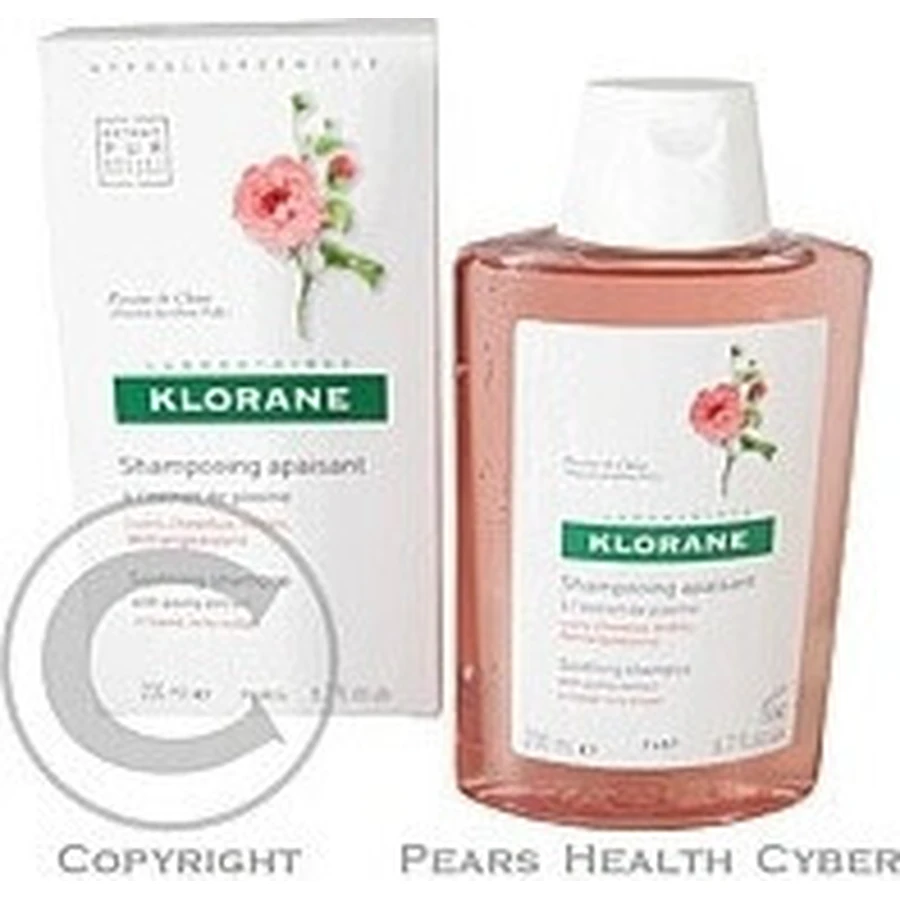 KLORANE SHAMPOO з БІО-півонією 1×200мл, шампунь для чутливої та подразненої шкіри голови: ціни та характеристики
