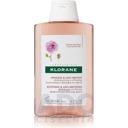 KLORANE SHAMPOO з БІО-півонією 1×200мл, шампунь для чутливої та подразненої шкіри голови: ціни та характеристики