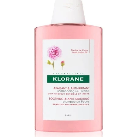 KLORANE SHAMPOO з БІО-півонією 1×200мл, шампунь для чутливої та подразненої шкіри голови: ціни та характеристики