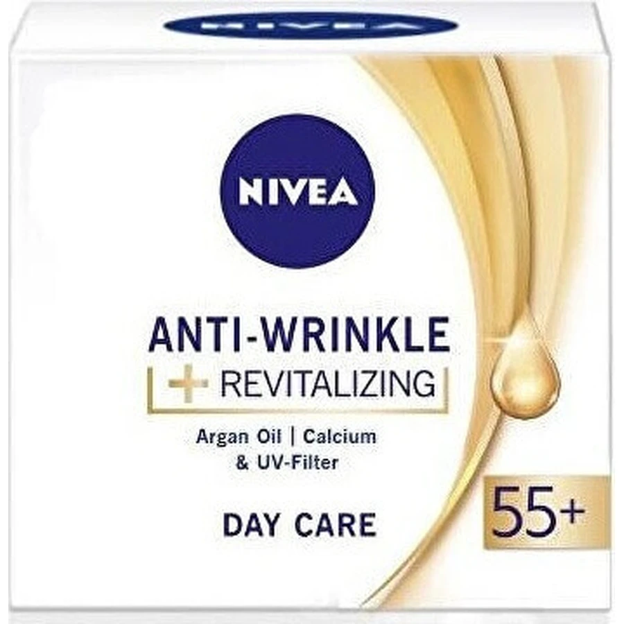 NIVEA 55+ крем против морщин 1×50 мл, обновляющий дневной крем: цены и характеристики