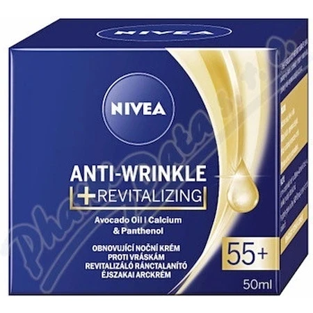 NIVEA 55+ крем против морщин 1×50 мл, обновляющий дневной крем: цены и характеристики