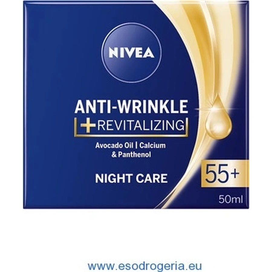NIVEA 55+ крем против морщин 1×50 мл, обновляющий дневной крем: цены и характеристики