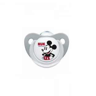 Пустушка силіконова Mickey, M2 6-18 місяців, 1 штука, Nuk