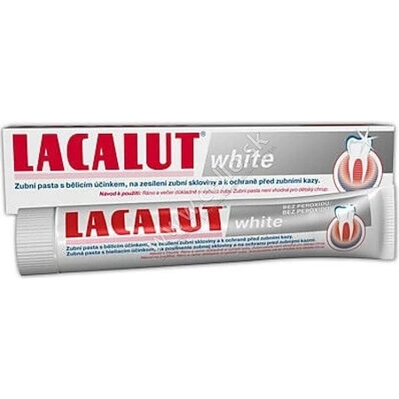 LACALUT WHITE TOOTH PASTE 1×75 мл, паста: цены и характеристики