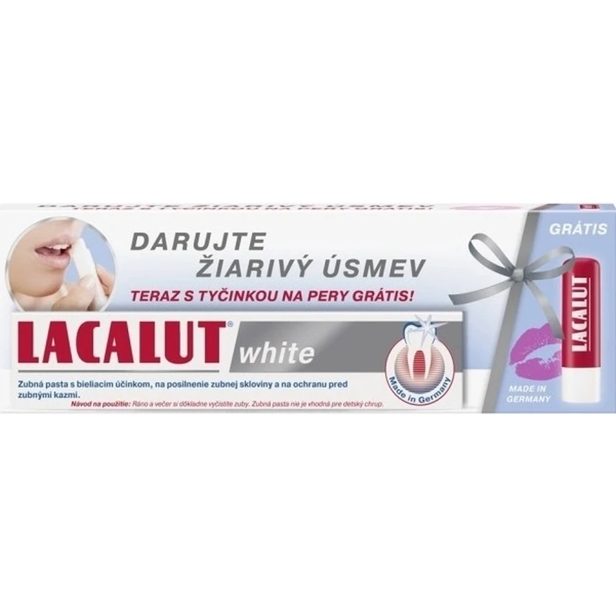 LACALUT WHITE TOOTH PASTE 1×75 мл, паста: цены и характеристики
