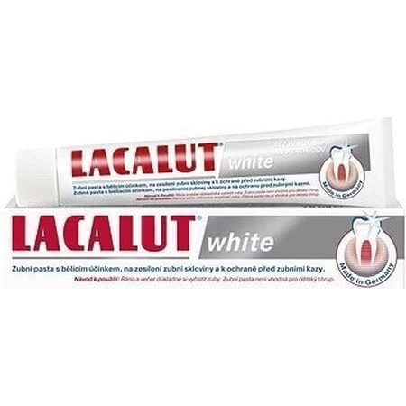 LACALUT WHITE TOOTH PASTE 1×75 мл, паста: цены и характеристики