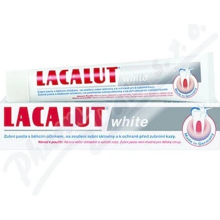 LACALUT WHITE TOOTH PASTE 1×75 мл, паста: цены и характеристики