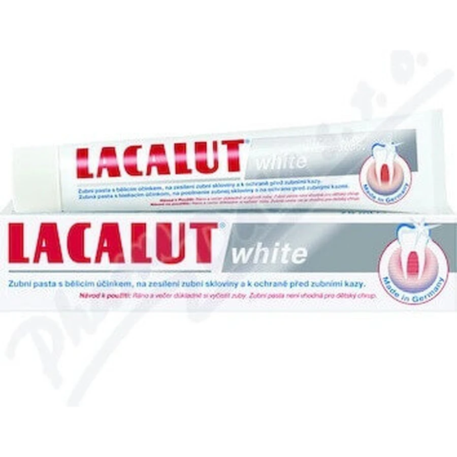 LACALUT WHITE TOOTH PASTE 1×75 мл, паста: цены и характеристики