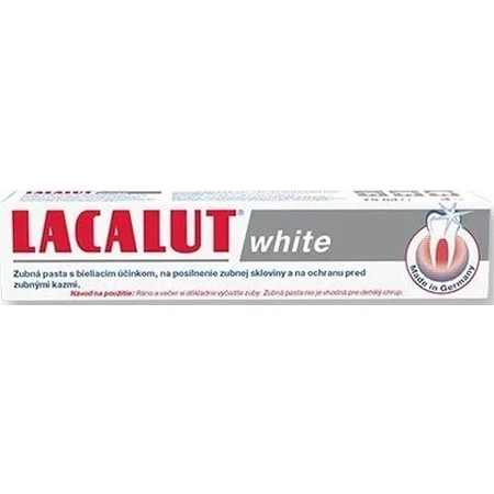 LACALUT WHITE TOOTH PASTE 1×75 мл, паста: цены и характеристики