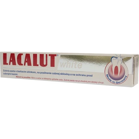 LACALUT WHITE TOOTH PASTE 1×75 мл, паста: цены и характеристики