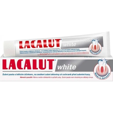 LACALUT WHITE TOOTH PASTE 1×75 мл, паста: цены и характеристики