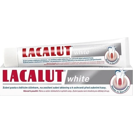 LACALUT WHITE TOOTH PASTE 1×75 мл, паста: цены и характеристики