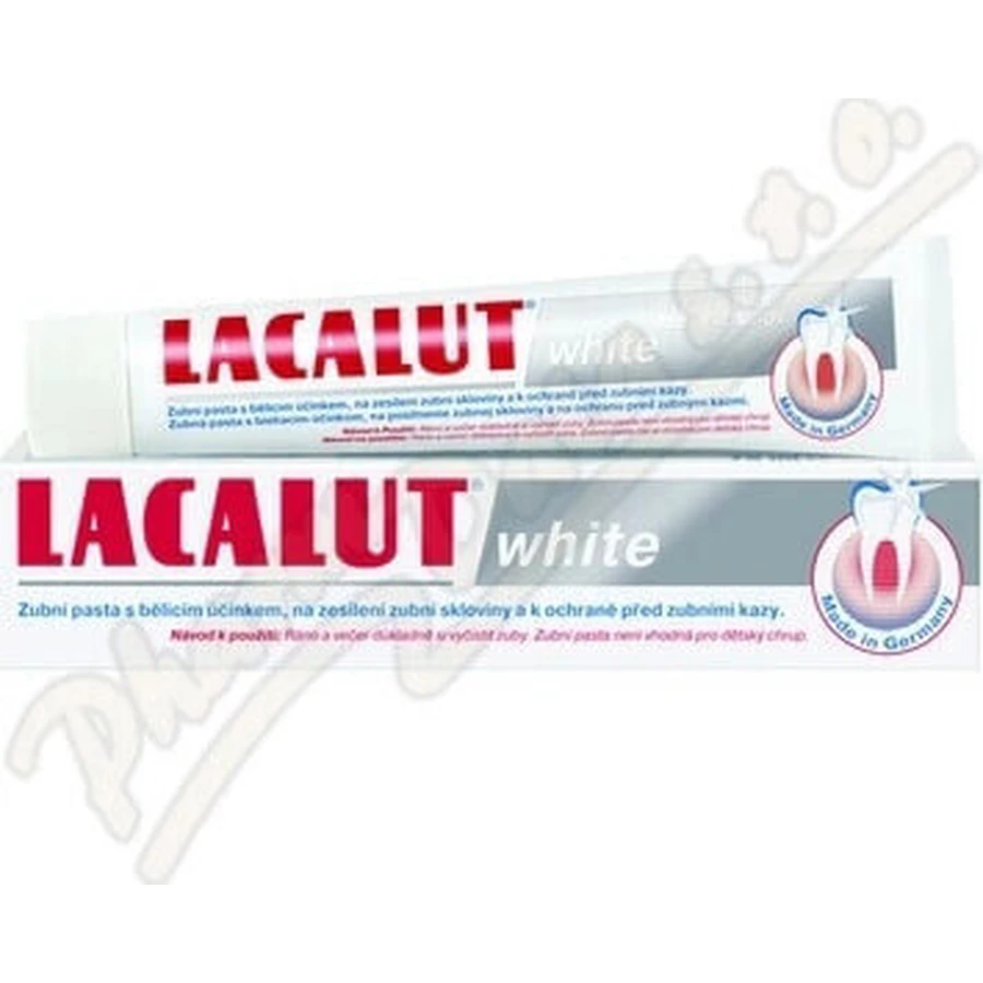LACALUT WHITE TOOTH PASTE 1×75 мл, паста: цены и характеристики