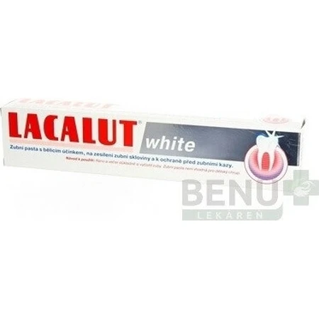LACALUT WHITE TOOTH PASTE 1×75 мл, паста: цены и характеристики