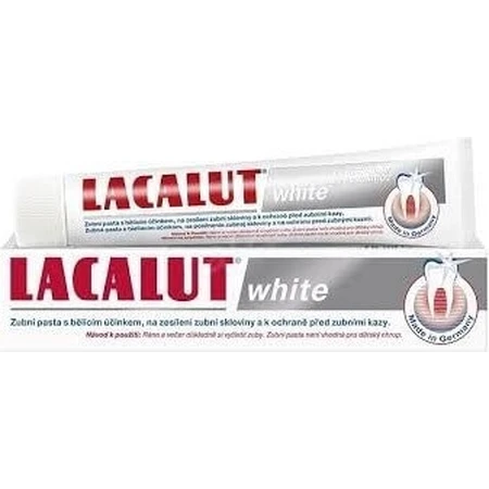 LACALUT WHITE TOOTH PASTE 1×75 мл, паста: цены и характеристики