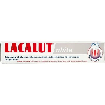 LACALUT WHITE TOOTH PASTE 1×75 мл, паста: цены и характеристики