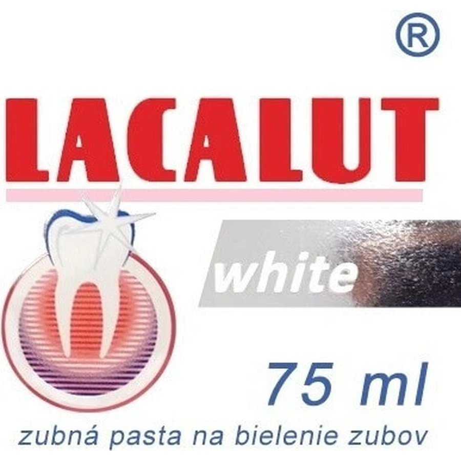 LACALUT WHITE TOOTH PASTE 1×75 мл, паста: цены и характеристики