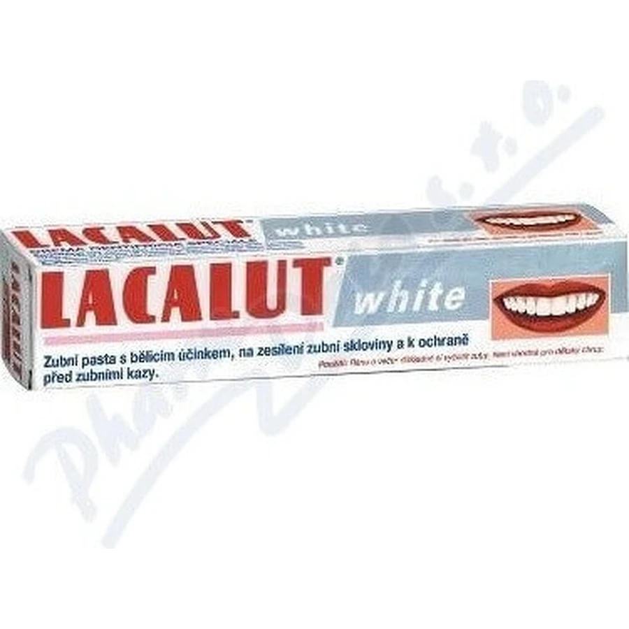 LACALUT WHITE TOOTH PASTE 1×75 мл, паста: цены и характеристики