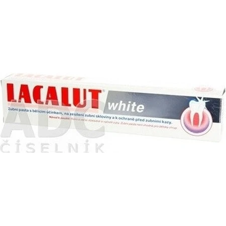 LACALUT WHITE TOOTH PASTE 1×75 мл, паста: цены и характеристики