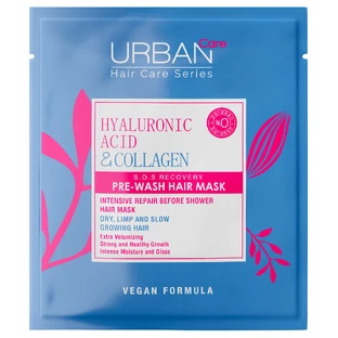 Маска для волос Urban Care Hyaluronic Acid & Collagen Pre-Hair Mask, 50 мл