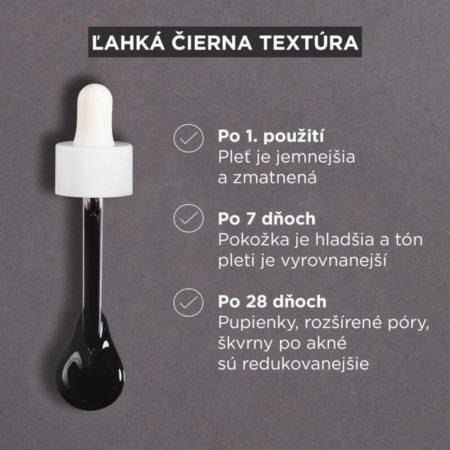 Garnier Pure Активна сироватка проти недосконалостей AHA + BHA Вугілля 30 мл: ціни та характеристики