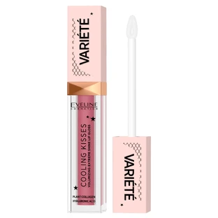 Eveline Cosmetics Variete Cooling Kiss, Блиск для губ з ефектом ходи, №05, 6,8 мл