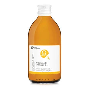 Invex Remedies, витамин D3 + омега-3, 300 мл