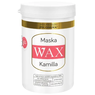 Маска для світлого волосся Wax Kamilla відновлювальна, зволожувальна, 480 мл