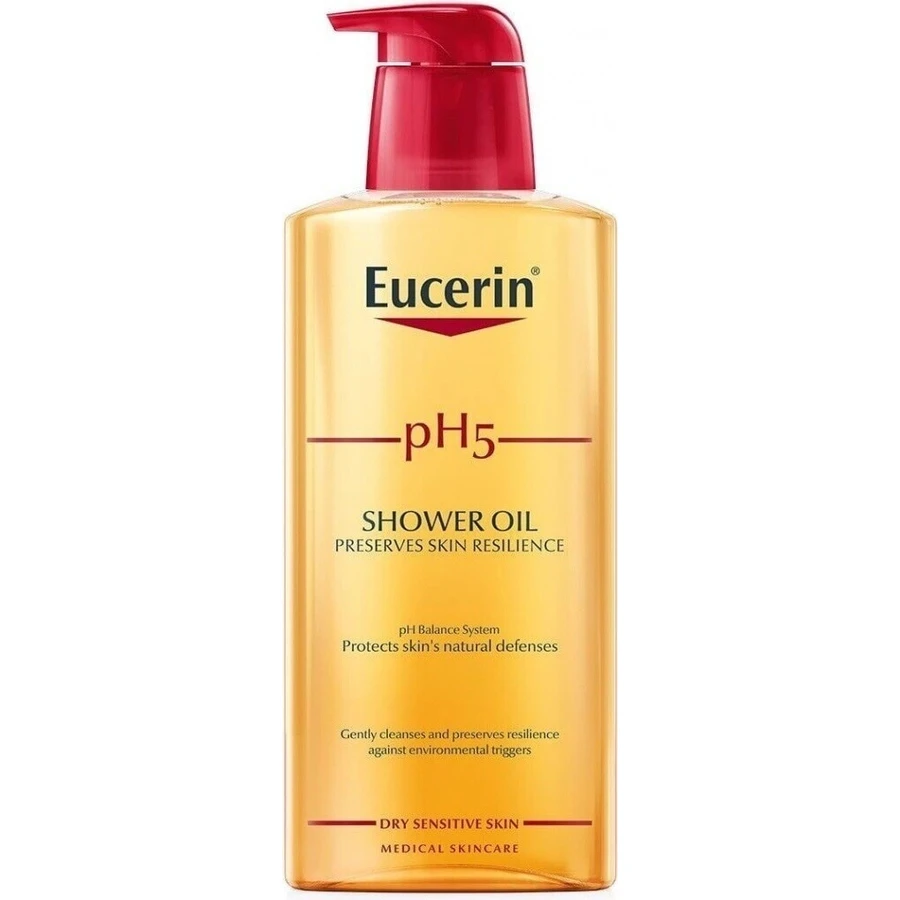 Олія для душу Eucerin pH5 1×400 мл, для чутливої шкіри: ціни та характеристики