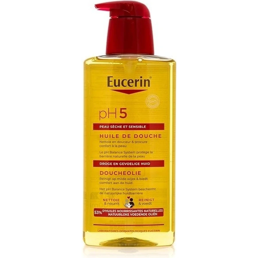 Олія для душу Eucerin pH5 1×400 мл, для чутливої шкіри: ціни та характеристики