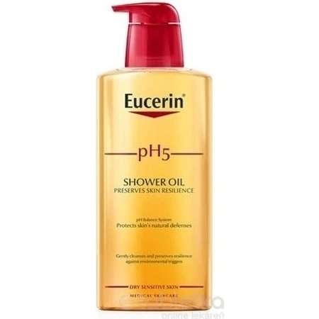 Олія для душу Eucerin pH5 1×400 мл, для чутливої шкіри: ціни та характеристики