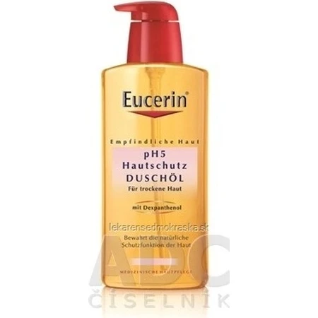 Олія для душу Eucerin pH5 1×400 мл, для чутливої шкіри: ціни та характеристики
