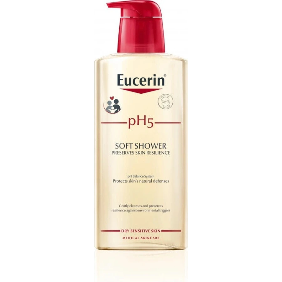 Олія для душу Eucerin pH5 1×400 мл, для чутливої шкіри: ціни та характеристики