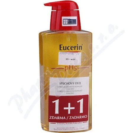 Олія для душу Eucerin pH5 1×400 мл, для чутливої шкіри: ціни та характеристики