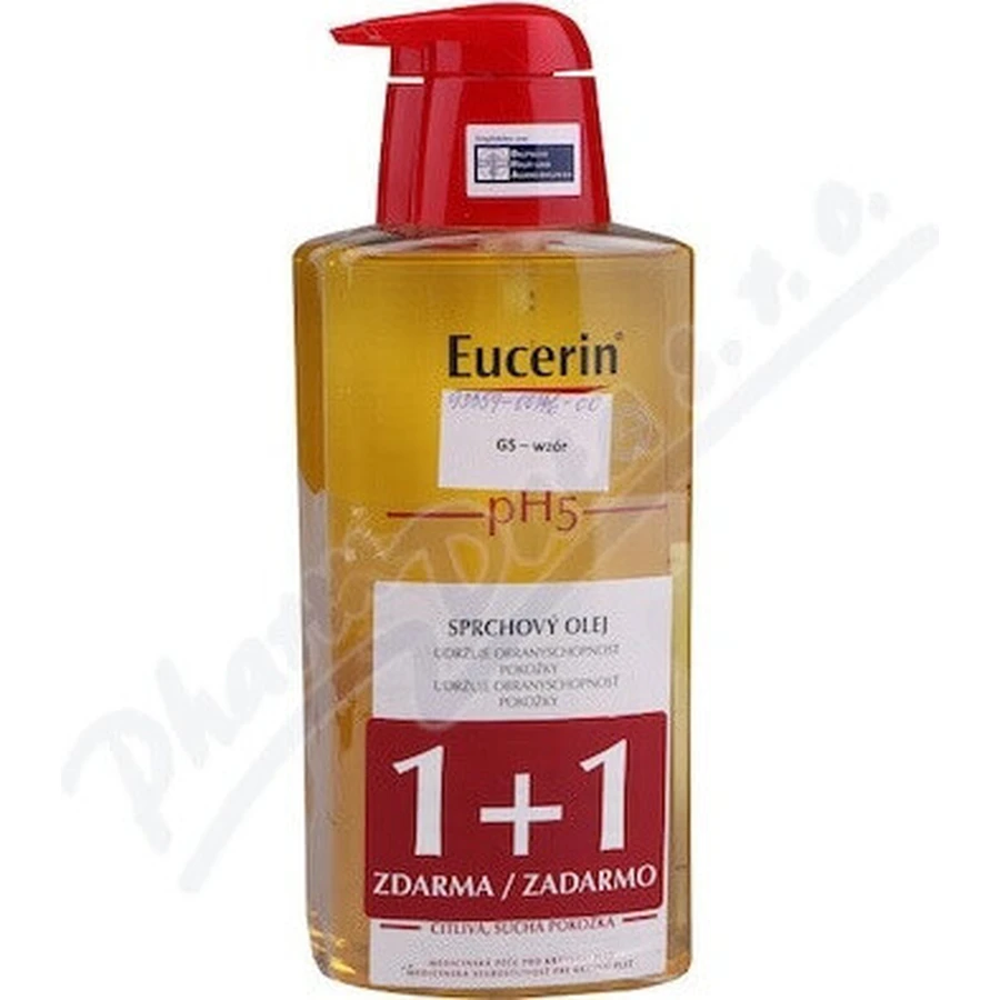 Олія для душу Eucerin pH5 1×400 мл, для чутливої шкіри: ціни та характеристики