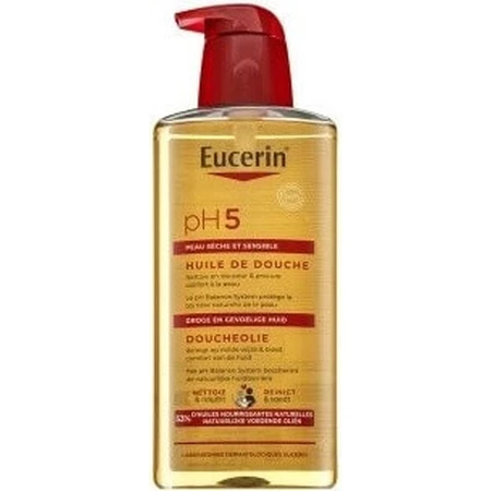 Олія для душу Eucerin pH5 1×400 мл, для чутливої шкіри: ціни та характеристики