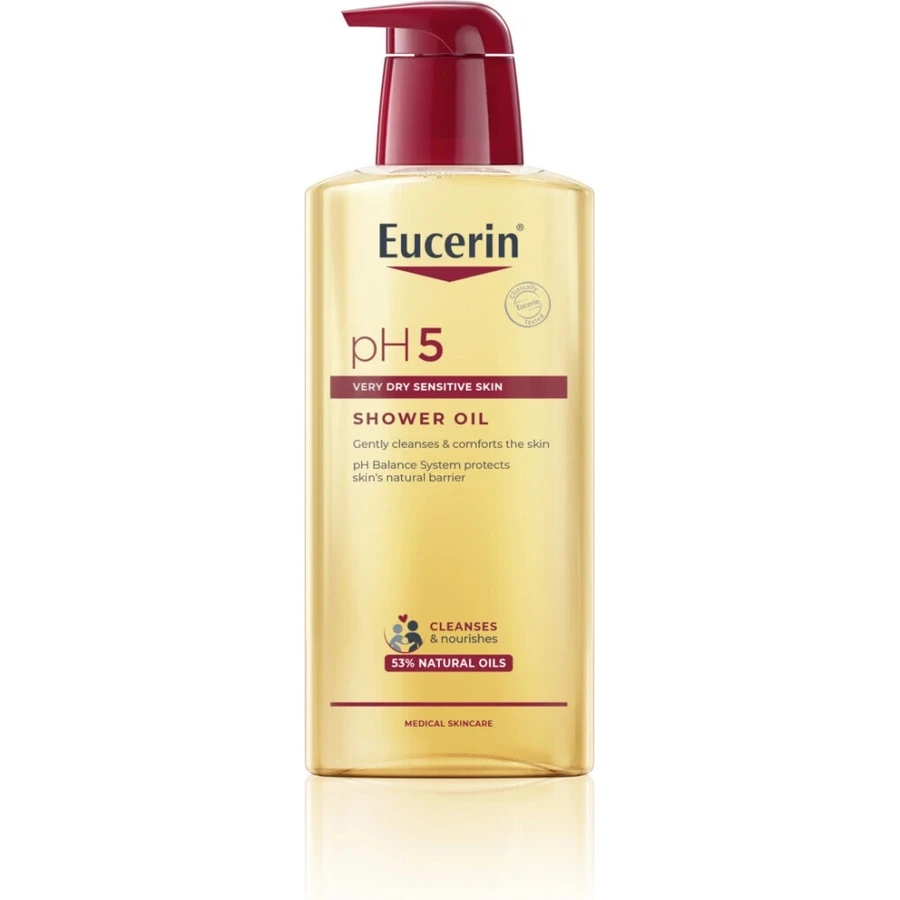 Олія для душу Eucerin pH5 1×400 мл, для чутливої шкіри: ціни та характеристики