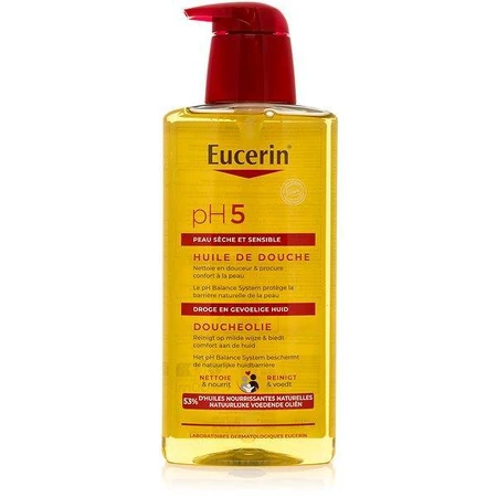 Олія для душу Eucerin pH5 1×400 мл, для чутливої шкіри: ціни та характеристики