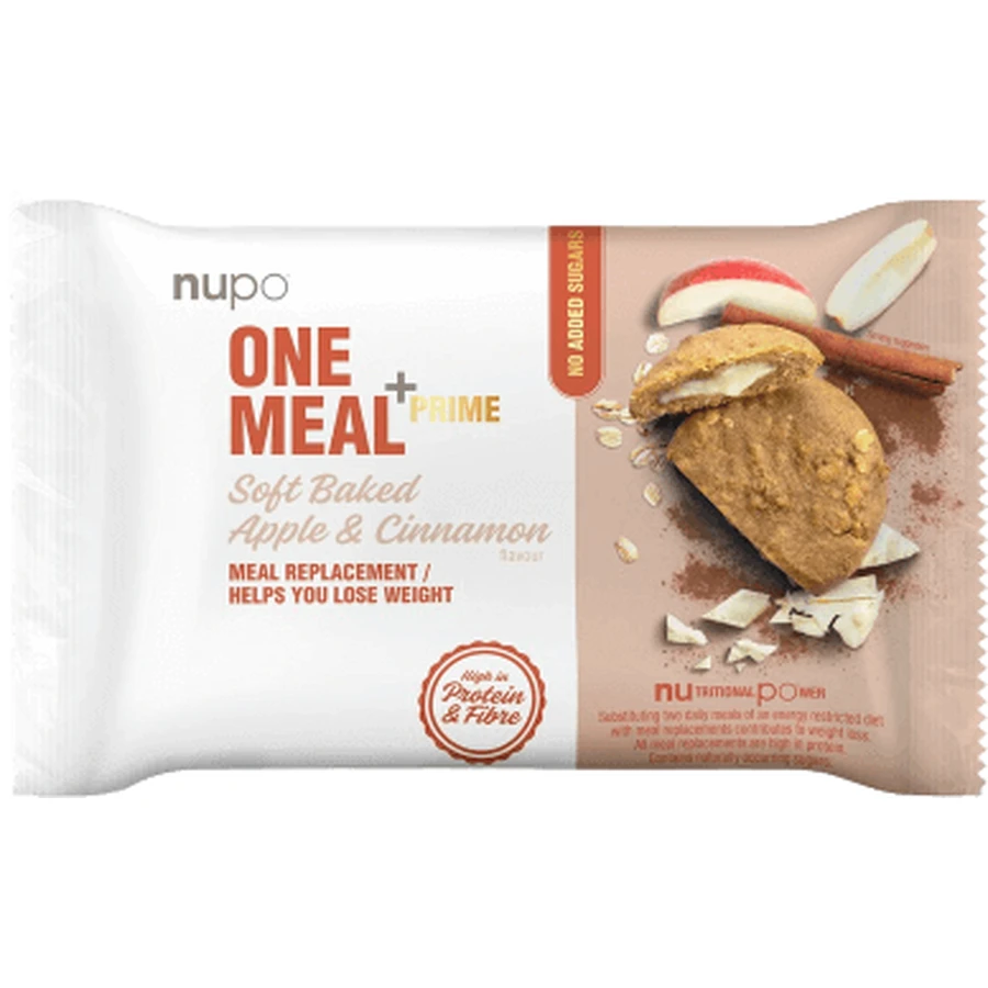 Nupo One Meal + Prime Cake Яблуко з корицею 70 г: ціни та характеристики
