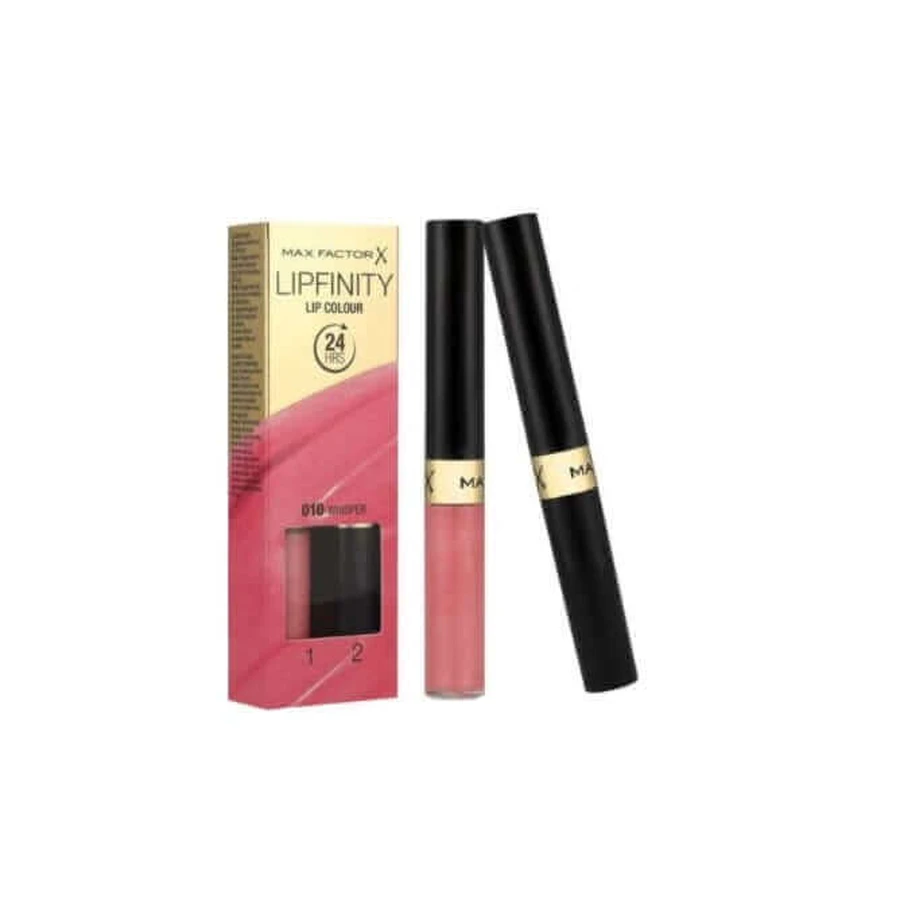 Помада для губ стійка до перенесення, Max Factor, Lipfinity, відтінок 010 Whisper: ціни та характеристики