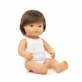 Обучающая кукла Baietel European Brunet, 38 см, Miniland